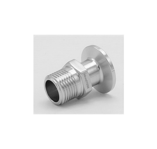 Stainless steel  CLAMP 34 mm_ Threaded Adapter DN15_Outer Thread 1/2"(K34)