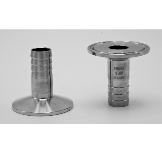 stainless steel Clamp Hose Adapter DN15, CLAMP collar 50.5 mm (K50.5)