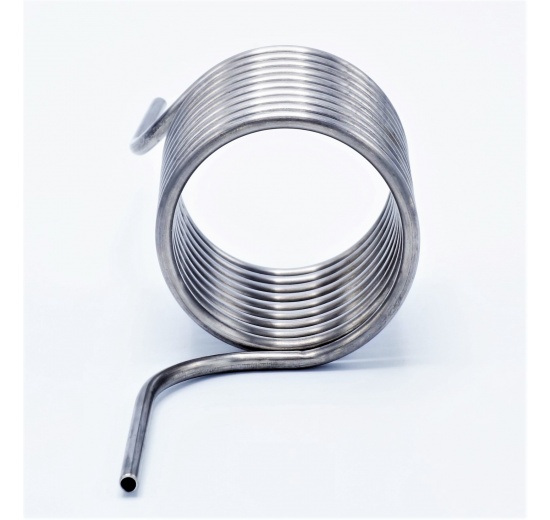Stainless steel coil DIN 1.4301 (AISI304), PigTail sampling coil