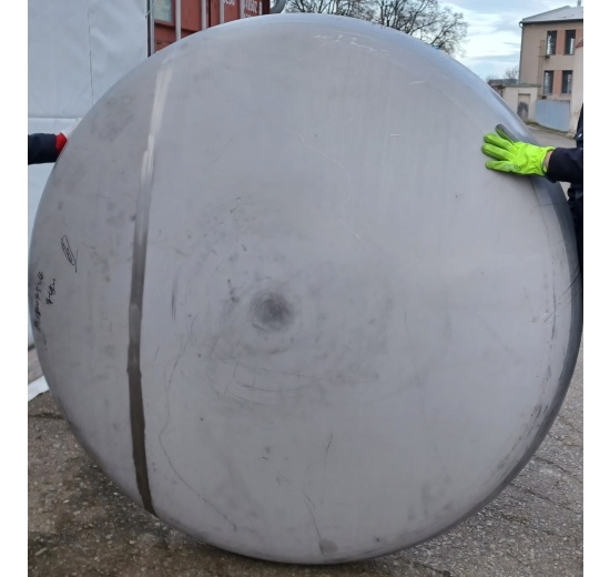 Stainless Steel Dished Bottom 1800*4.5 mm