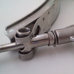stainless steel Duty CLAMP II. DN300 for no-pressure system