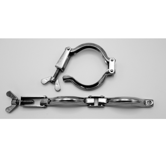 stainless steel Duty CLAMP II. DN50, for non pressure system