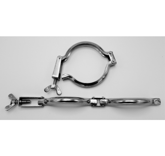 stainless steel Duty CLAMP II. DN65, for non pressure system