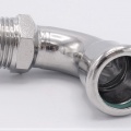 stainless steel Elbow 90°, Press Fittings, F/external thread 18 mm_1/2"