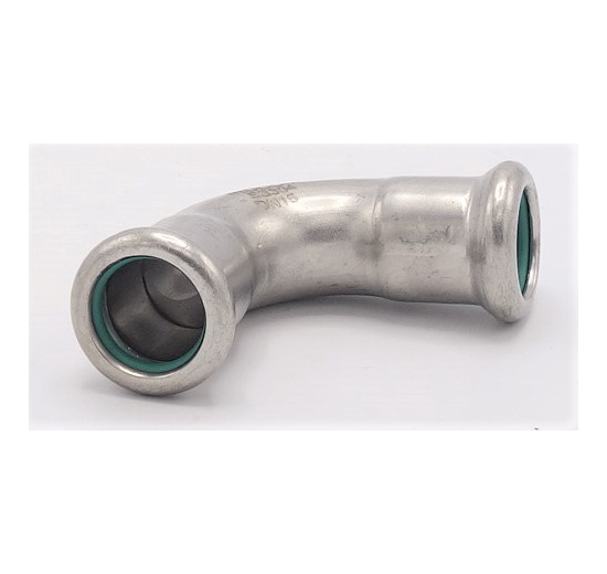 stainless steel Elbow 90°, Press Fittings, F/F 15 mm