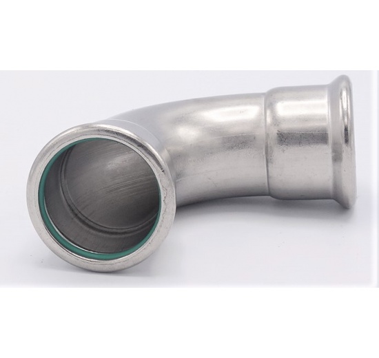 stainless steel Elbow 90°, Press Fittings, F/F 35 mm