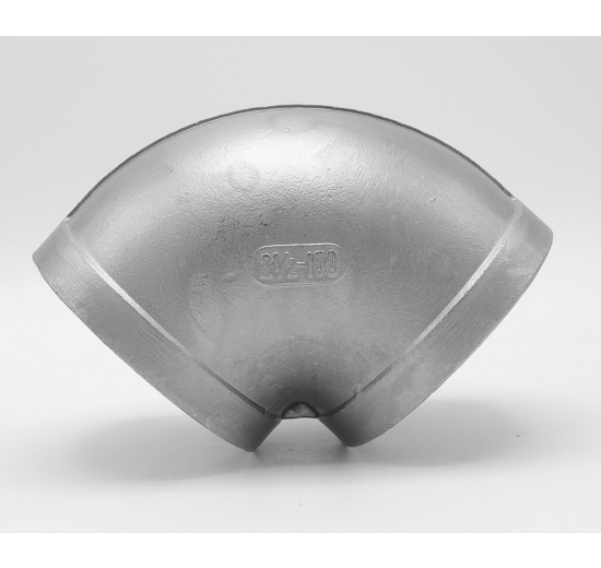 stainless steel  Elbow threaded / type 301_ 90°, 2 1/2"