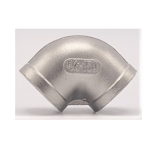 stainless steel  Elbow threaded / type 301_ 90°  3/4"