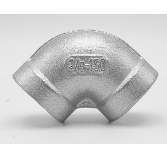 stainless steel  Elbow threaded / type 301_ 90°, 3/8"