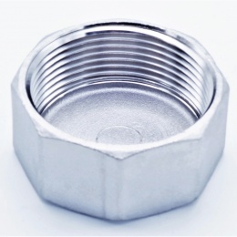 Stainless steel end cap, female thread, type 326
