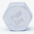Stainless steel end cap, threaded, type 326 1"