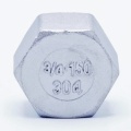 Stainless steel end cap, threaded, type 326 3/4"
