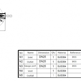 Stainless steel filter housing 10"