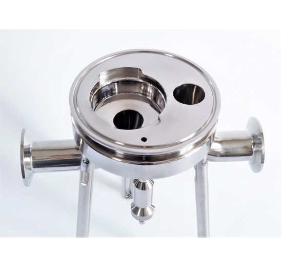 Stainless steel filter housing 20" in detail