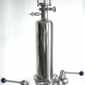 Stainless steel filter housing, candle filtration, food and beverage industry filtration equipment