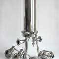 Stainless steel filter housing, candle filtration, food and beverage industry filtration equipment