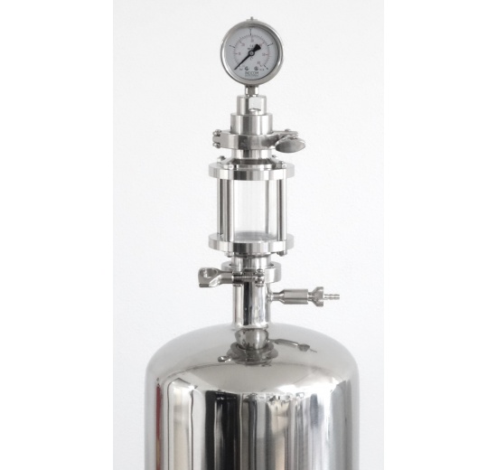 Stainless steel filter housing, candle filtration, food and beverage industry filtration equipment