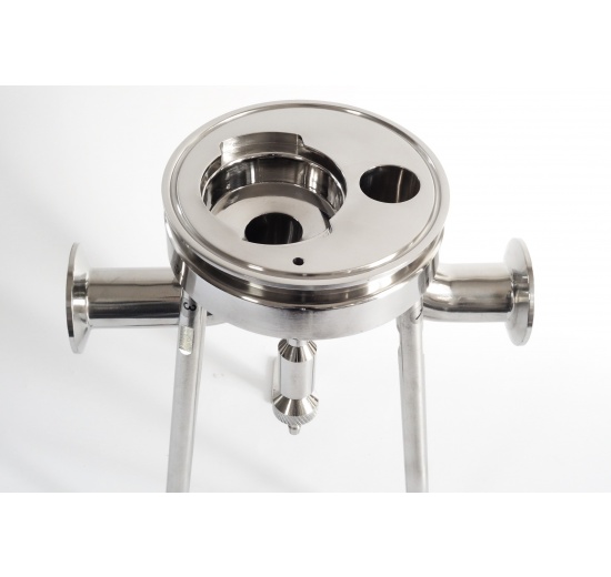 Stainless steel filter housing, candle filtration, food and beverage industry filtration equipment