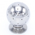 Stainless steel Fixed cleaning ball, CLAMP connection, for cleaning of tanks, containers