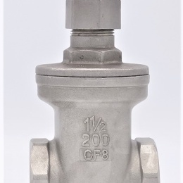 Stainless steel gate valve 1 1/2”