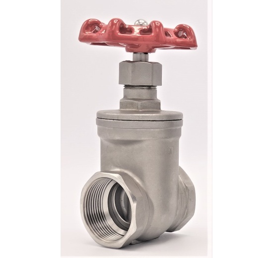 Stainless steel gate valve 1 1/2”