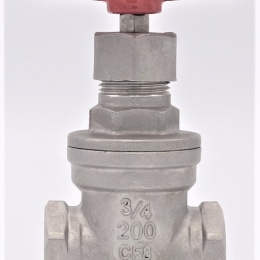 Stainless steel gate valve 3/4”