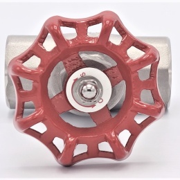 Stainless steel globe valve 1”