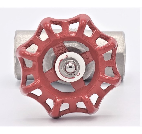 Stainless steel globe valve 1”