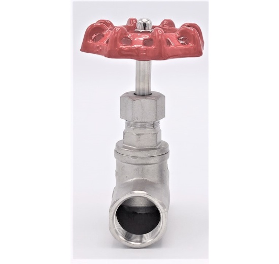 Stainless steel globe valve 3/4”