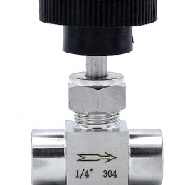 Stainless Steel Needle Valves, Threaded 1/4”