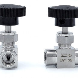 Stainless Steel Needle Valves, Threaded 1/4”