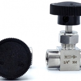 Stainless Steel Needle Valves, Threaded 1/4”