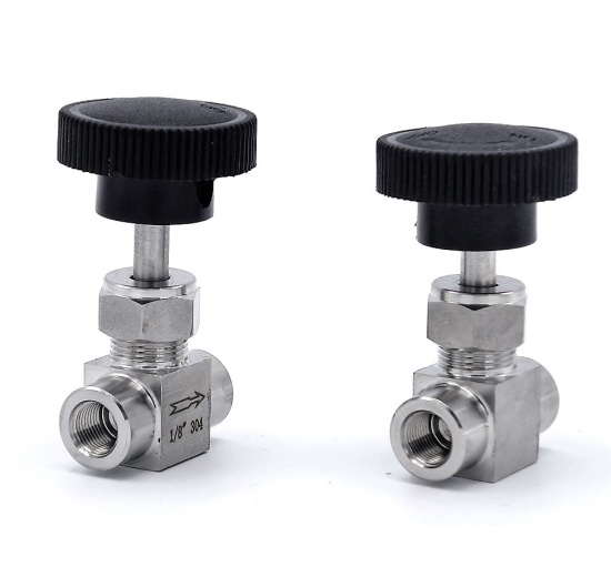Stainless Steel Needle Valves, Threaded 1/8”
