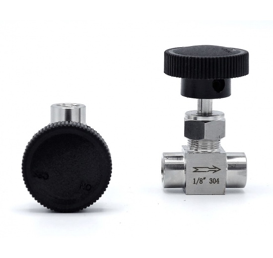 Stainless Steel Needle Valves, Threaded 1/8”