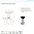 Stainless Steel Needle Valves, Threaded