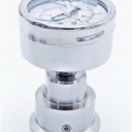 Stainless Steel Pressure Gauge 63 mm (back connection) with Separating Diaphragm-CLAMP 0-6 bar, (clamp-50,5mm)