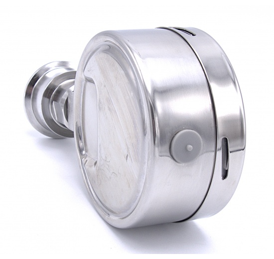 Stainless Steel Pressure Gauge, Dial 100 mm, With A Sanitary Diaphragm CLAMP DIN32676 (50.5 mm)