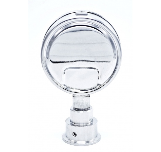 Stainless Steel Pressure Gauge, Dial 100 mm, With A Sanitary Diaphragm CLAMP DIN32676 (50.5 mm)