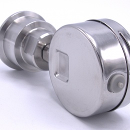 Stainless Steel Pressure Gauge With A Sanitary Diaphragm-CLAMP, Dial 63 mm