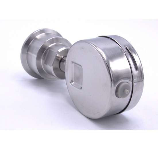 Stainless Steel Pressure Gauge With A Sanitary Diaphragm-CLAMP, Dial 63 mm