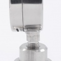 Stainless Steel Pressure Gauge with Separating Diaphragm-CLAMP, Dial 63 mm 0-10 bar, (clamp-50,5mm)