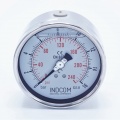 Stainless steel pressure gauges - the back (axial) connection, dial 100 mm | 0 - 16 bar (1/2")