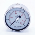 Stainless steel pressure gauges - the back (axial) connection, dial 100 mm | 0 - 6 bar (1/2")