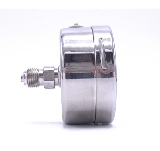 Stainless steel pressure gauges - the back (coaxial) connection | 0 - 2.5 bar 1/4”
