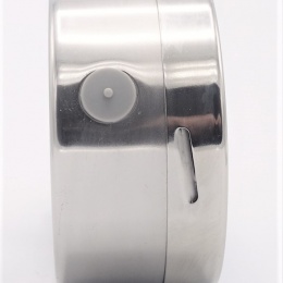 Stainless steel pressure gauges - the bottom (radial) connection, dial 100 mm 0 - 16 bar (1/2")