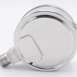 Stainless steel pressure gauges - the bottom (radial) connection, dial 100 mm 0 - 16 bar (1/2")