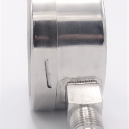 Stainless steel pressure gauges - the bottom (radial) connection, dial 100 mm | 0 - 6 bar (1/2")