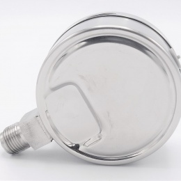 Stainless steel pressure gauges - the bottom (radial) connection, dial 100 mm | 0 - 6 bar (1/2")