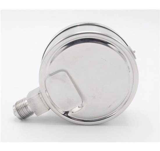 Stainless steel pressure gauges - the bottom (radial) connection, dial 100 mm 0 - 4 bar (1/2")