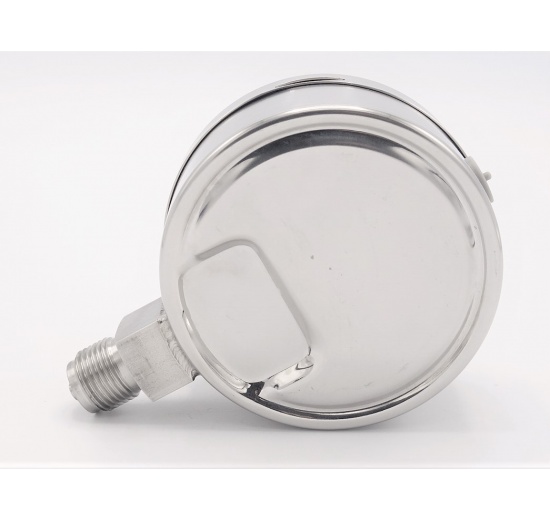 Stainless steel pressure gauges - the bottom (radial) connection, dial 100 mm | -1/ 1.5 bar (1/2")